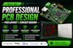 do professional pcb desgin, pcb layout and circuit desgin