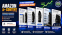 design amazon a plus content, amazon ebc, and amazon infographic