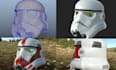sculpt 3d helmet 3d cosplay mask print and paint custom 3d cosplay creation