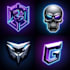 design gaming logo and youtube banner for streamers