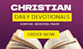 write scripture based christian daily devotionals