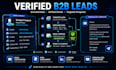 do b2b lead generation, linkedin and google maps leads