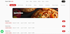 design a restaurant website with whatsapp ordering