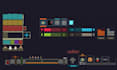 design pixel game UI, hud, bars, frames, inventory, icon, gui assets, rpg UI