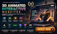 3d animated interactive website antigravity threejs webgl gsap spline r3f claude