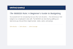 write engaging personal finance and budgeting blog posts