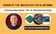 design rf pcb, multilayer pcb, and antenna with altium designer