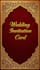 design urdu muslim nikkah wedding invitation card in canva
