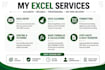 do accurate microsoft excel data entry, formatting and cleaning