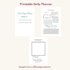design a printable journal planner or workbook in canva