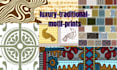 create seamless textile patterns and ethnic boho illustrations for your appareal