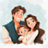 do disney cartoon portrait