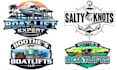 design modern boat ship yacht and marine logo for your brand