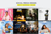 design facebook ad creative, meta ads and social media posts