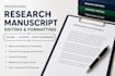 provide professional research manuscript editing and formatting