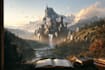 do fantasy landscape illustrations