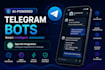 develop a custom python telegram bot using aiogram