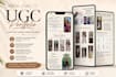 design a modern ugc portfolio website in canva ugc portfolio website ugc design