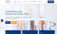 design squarespace mobile phlebotomy website blood testing service website