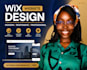 create a modern responsive wix website design, redesign wix website