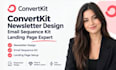 setup convertkit newsletter design kit email sequence kit landing page expert