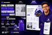 design redesign hostinger wordpress website and migrate to hostinger