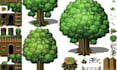 do pixel art tileset pixel game map pixel art background pixel tile map icon
