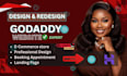 develop godaddy website design godaddy website redesign