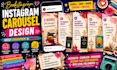 design bookstagram instagram carousel posts to boost engagement and growth