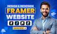 design framer website, framer developer, framer landing page, framer redesign