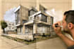 do architecture sketches in high quality