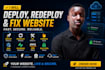 deploy redeploy fix website firebase dns supabase database aws ssl cdn setup