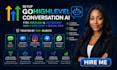setup gohighlevel conversational ai inbound sms outbound sms web chat automation