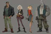 character design in comic style