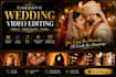 edit cinematic wedding videos and reels