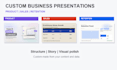 design data driven powerpoint presentations