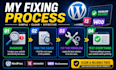 fix wordpress, elementor and woocommerce issues