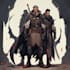 draw fantasy character and dnd character illustration