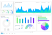 create dynamic excel and google sheets dashboards, graphs, charts and reports