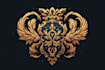 paint a custom fantasy faction crest illustration professionally