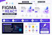 convert figma to responsive react website HTML CSS