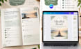 design minimalist canva workbook pdf meditation guide canva ebook selfhelp guide
