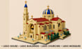 do custom 3d lego design lego moc, lego house, using bricklink studio file