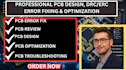 professionally fix drc erc errors and optimize your pcb design for performance