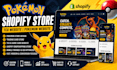 design pokemon shopify store, tcg website, pokemon website