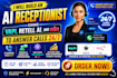 build a gohighlevel ai receptionist using vapi retell  and n8n