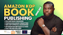 amazon kindle self publishing manuscript editing book launch