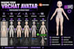 create, customize and optimize a stunning vrchat avatar