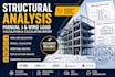 do structural analysis manual j wind load calculation and calculation report