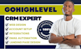 setup gohighlevel workflow, go high level crm automation, ghl website expert